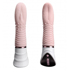 Нереалистичный вибратор, язык, Magic Tongue, розовый