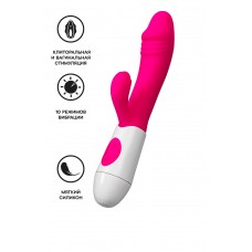 Нереалистичный вибратор кролик, Mute Design, розовый