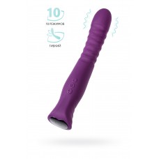 Вибратор Flovetta LUPIN, силикон, фиолетовый, 22 см