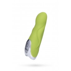 Вибратор TOYFA Dolce Jaxon, силикон, зеленый, 12,5см