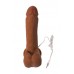 Вибратор TOYFA RealStick Elite Mulatto, реалистичный, на присоске, мулат, 16 см